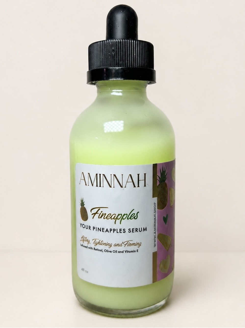 Aminnah Fineapples Firming Body Serum 4 oz